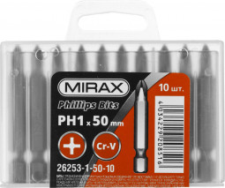 Бита для шуруповерта MIRAX 26253-1-50-10