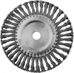 Щетка крацовка дисковая для УШМ MIRAX 35140-200