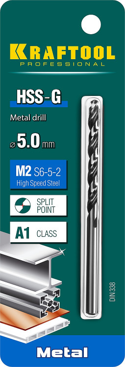 Сверло KRAFTOOL 29651-5