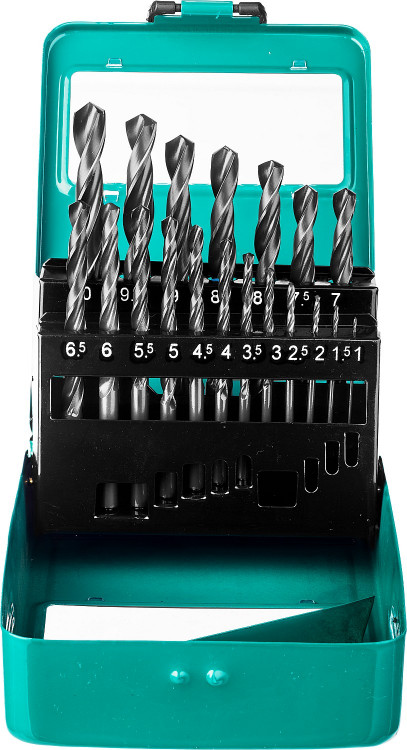 Набор сверл по металлу СИБИН 29610-H19