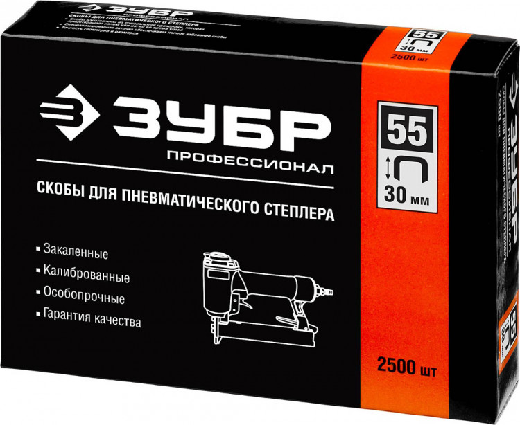 Скобы ЗУБР 31855-30