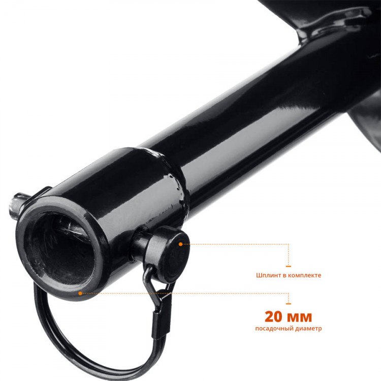 Шнек для мотобуров ЗУБР 7052-15