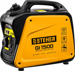 Бензиновый инверторный электрогенератор STEHER GI-1500