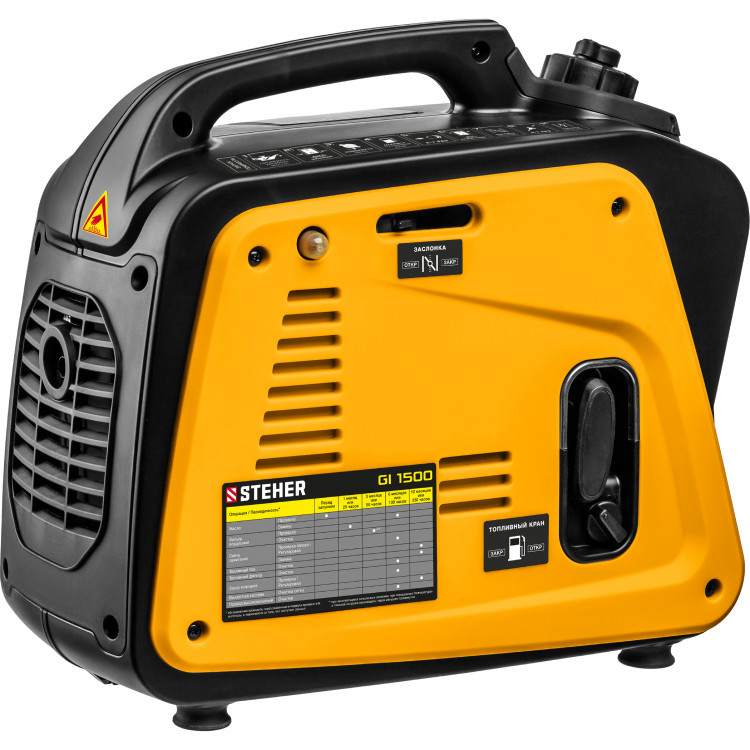 Бензиновый инверторный электрогенератор STEHER GI-1500
