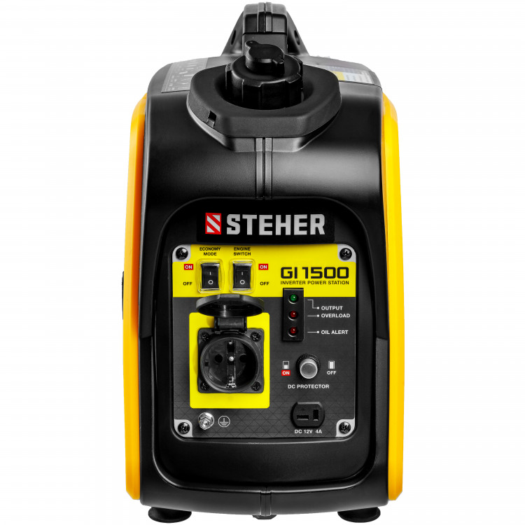 Бензиновый инверторный электрогенератор STEHER GI-1500