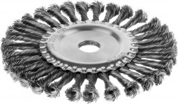 Щетка крацовка дисковая для УШМ MIRAX 35140-175
