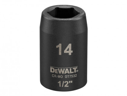 Головка торцевая ударная короткая IMPACT DeWALT DT7532