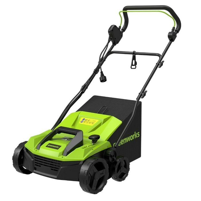 Аэратор-скарификатор электрический Greenworks, 1500W, 36 см