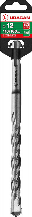 Бур по бетону SDS Plus URAGAN 29311-160-12