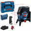 Линейный нивелир BOSCH GCL 2-50 C+RM2 (12 V), BM 3 clip, L-Boxx