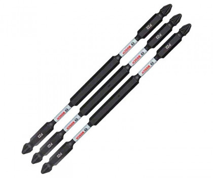 Ударные биты Bosch Impact Control, PZ2, 150 мм, 3 шт.