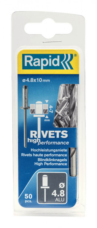 Алюминиевые заклепки RAPID 5000387