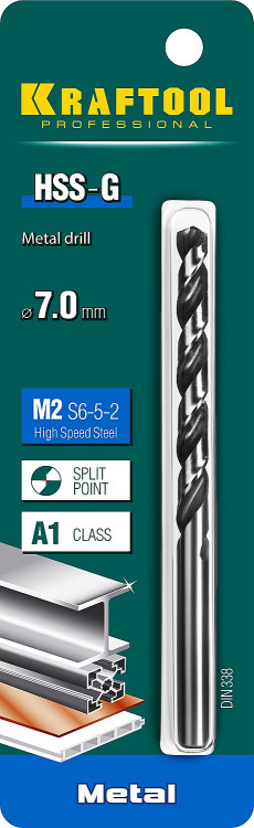 Сверло KRAFTOOL 29651-7