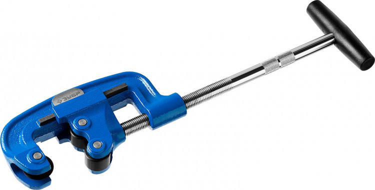 Труборез ЗУБР 23712-50 применяется для точного разрезания медных