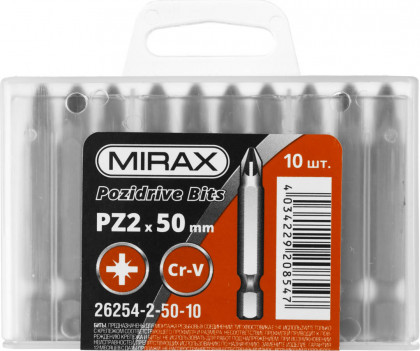 Биты MIRAX 26254-2-50-10