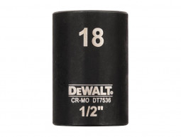 Головка торцевая ударная короткая IMPACT DeWALT DT7536