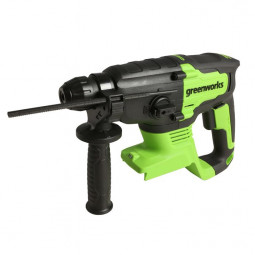 Перфоратор аккумуляторный Greenworks GD24SDS2 2 ДЖ, 24V, без АКБ и ЗУ