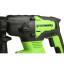 Перфоратор аккумуляторный Greenworks GD24SDS2 2 ДЖ, 24V, без АКБ и ЗУ
