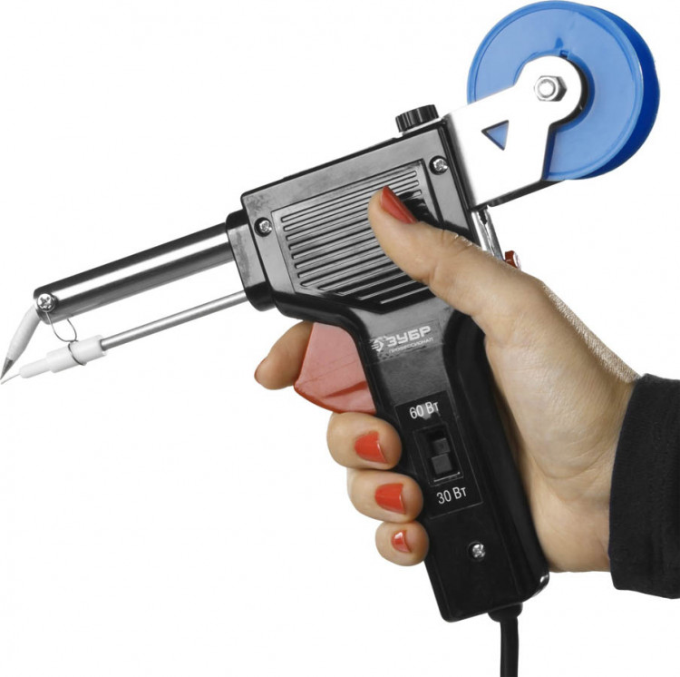 Электропаяльник непрерывного нагрева ЗУБР 55304-60