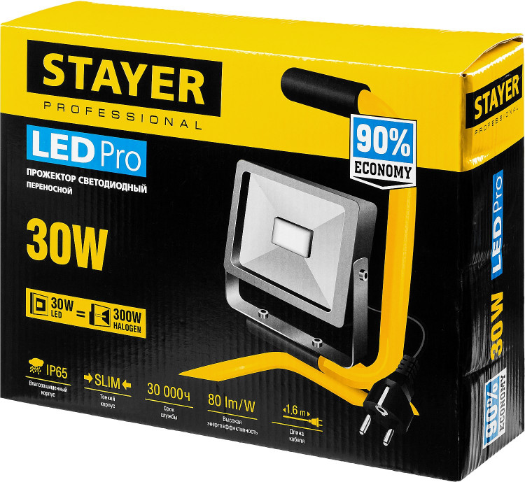 Прожектор светодиодный STAYER 57135-30