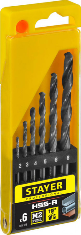 Набор сверел Stayer 29602-H6_z01