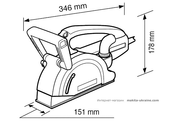 Штроборез MAKITA SG1250