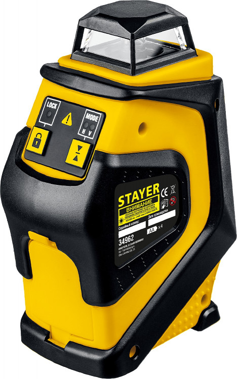 Лазерный уровень построитель плоскостей STAYER 34962