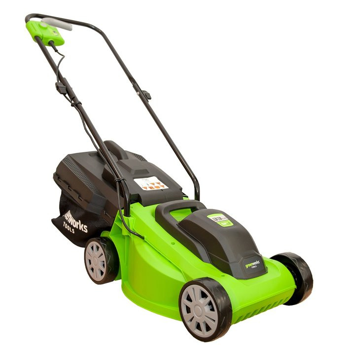 Газонокосилка электрическая Greenworks GLM1232