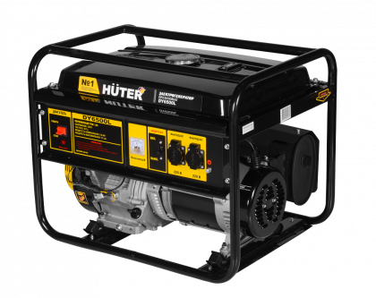 Портативный бензогенератор HUTER DY6500L