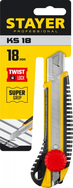 Нож с лезвием STAYER 09161_z01