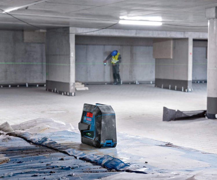 Линейный нивелир BOSCH GCL 2-50 G + RM 10 + DK 10 + кейс