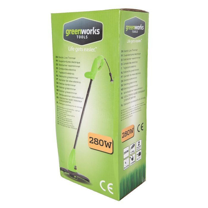 Триммер электрический Greenworks GST2830