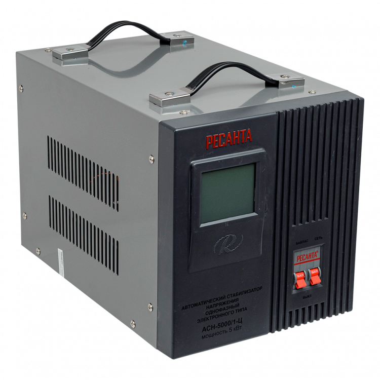 Стабилизатор напряжения РЕСАНТА АСН-5000/1-Ц
