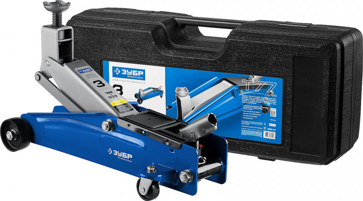 Домкрат гидравлический подкатной ЗУБР 43055-3-K