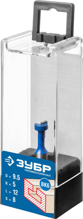 Фреза пазовая Т-образная №1 ЗУБР 28749-9.5-60