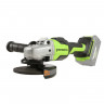 Угловая шлифовальная машина, аккумуляторная Greenworks GD24AG, 24V, без АКБ и ЗУ