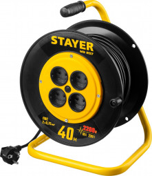 Удлинитель на катушке STAYER 55073-40