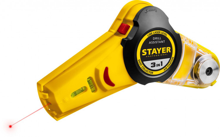 Уровень с приспособлением для сверления STAYER 34987