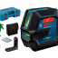 Линейный нивелир BOSCH GLL 2-15 G + LB 10 + DK 10 + кейс