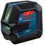 Линейный нивелир BOSCH GLL 2-15 G + LB 10 + DK 10 + кейс
