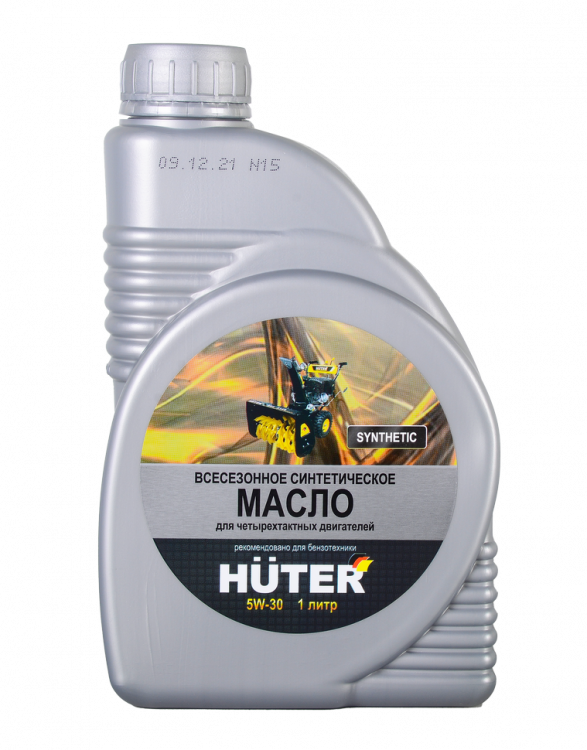 Масло моторное 5W-30 синтетическое для четырёхтактных двигателей Huter