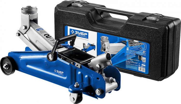 Домкрат гидравлический подкатной ЗУБР 43053-2-K