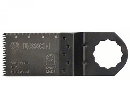 Погружное пильное полотно BOSCH SAIZ 32 BB Hard Wood