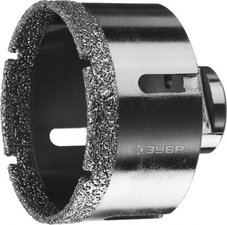 Буровая коронка алмазная ЗУБР 29865-73