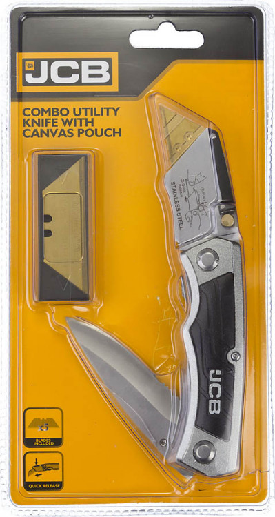 Нож строительный JCB JLC003
