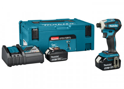 Аккумуляторный ударный винтоверт MAKITA DTD172RTJ