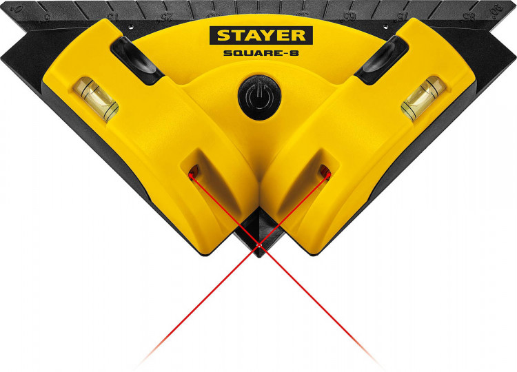 Угольник электронный для кафеля STAYER SQUARE-8 34928