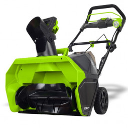 Снегоуборщик аккумуляторный G-MAX 40V GREENWORKS GD40ST с АКБ 5 Ач и ЗУ