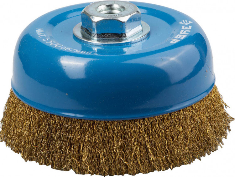 Щетка крацовка чашечная для УШМ ЗУБР 3526-125_z01