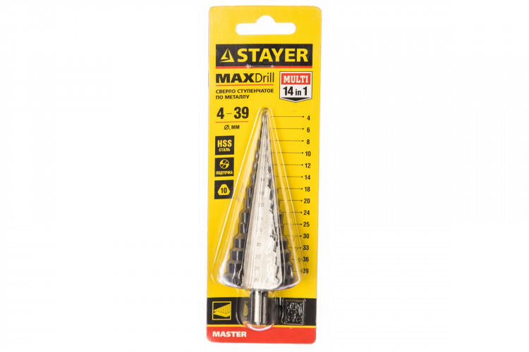 Сверло Stayer 29660-4-39-14